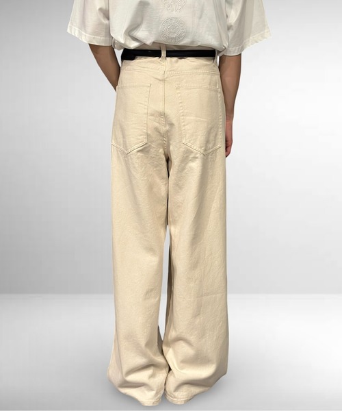 Burner(バーナー)の「5ポケットバギーデニム(デニムパンツ・メンズ・ナチュラル/インディゴブルー/ブラック・マルチサイズ)」の10枚目の写真