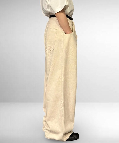 Burner(バーナー)の「5ポケットバギーデニム(デニムパンツ・メンズ・ナチュラル/インディゴブルー/ブラック・マルチサイズ)」の11枚目の写真