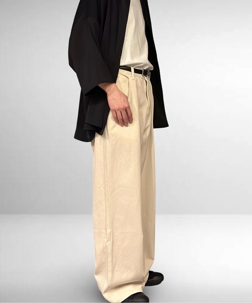 Burner(バーナー)の「5ポケットバギーデニム(デニムパンツ・メンズ・ナチュラル/インディゴブルー/ブラック・マルチサイズ)」の13枚目の写真