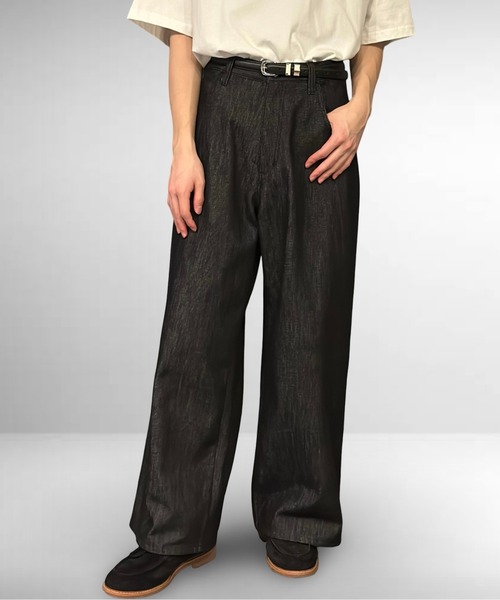 Burner(バーナー)の「5ポケットバギーデニム(デニムパンツ・メンズ・ナチュラル/インディゴブルー/ブラック・マルチサイズ)」の15枚目の写真