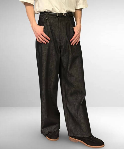 Burner(バーナー)の「5ポケットバギーデニム(デニムパンツ・メンズ・ナチュラル/インディゴブルー/ブラック・マルチサイズ)」の17枚目の写真