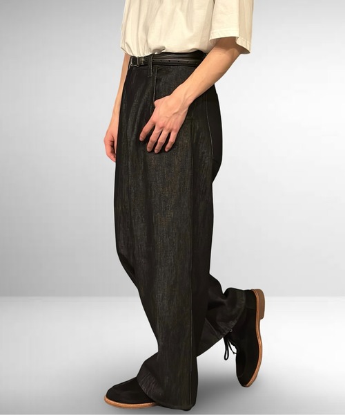 Burner(バーナー)の「5ポケットバギーデニム(デニムパンツ・メンズ・ナチュラル/インディゴブルー/ブラック・マルチサイズ)」の19枚目の写真