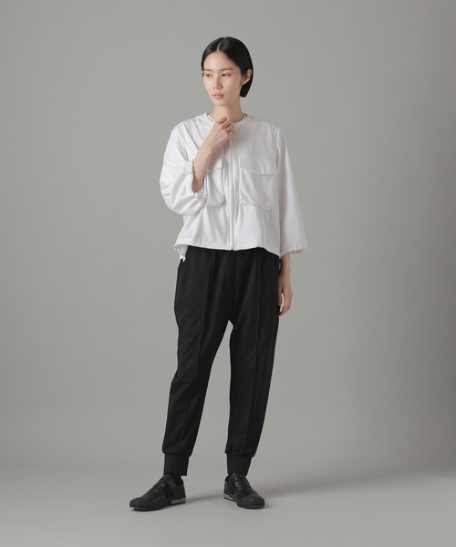 ZUCCa（ズッカ）の「Functionalジャージィー / ブルゾン / (O)（ブルゾン・レディース・ホワイト/ベージュ/ブラック・M size）」の6枚目の写真