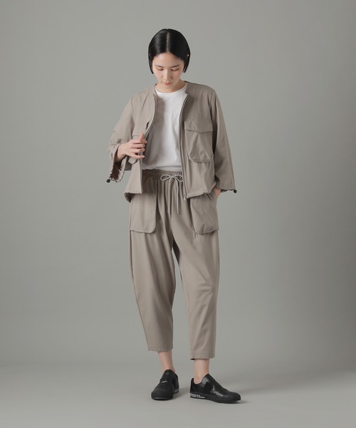 ZUCCa（ズッカ）の「Functionalジャージィー / ブルゾン / (O)（ブルゾン・レディース・ホワイト/ベージュ/ブラック・M size）」の9枚目の写真