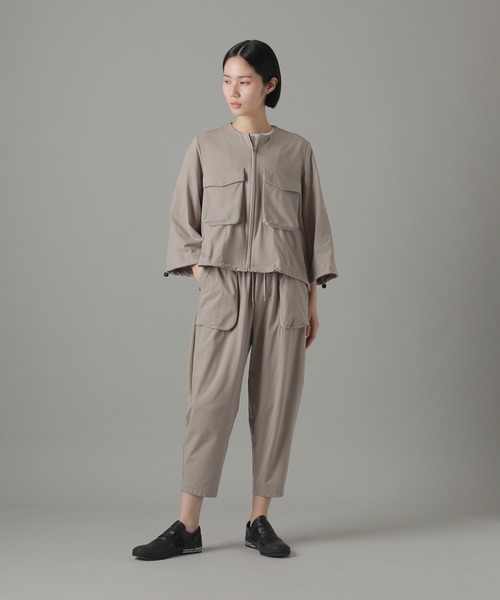 ZUCCa（ズッカ）の「Functionalジャージィー / ブルゾン / (O)（ブルゾン・レディース・ホワイト/ベージュ/ブラック・M size）」の10枚目の写真