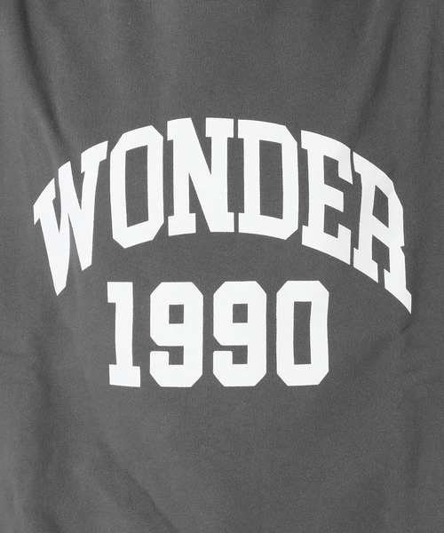 JOURNAL STANDARD（ジャーナルスタンダード）の「《追加2》ワンダーロゴスウェット（スウェット・レディース・アイボリー/ブラック系その他/ピンク・FREE）」の17枚目の写真