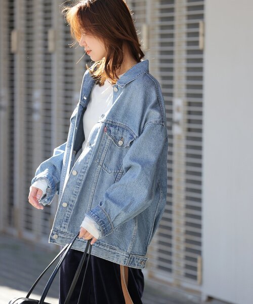 追加》別注【LEVI'S/リーバイス】*relume XL TRUCKER：デニム