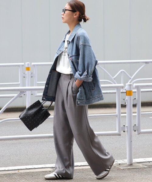 relume Levi's XL TRUCKER ジャケット リーバイス 追加》別注【LEVI'S/リーバイス】*relume XL TRUCKER：デニム