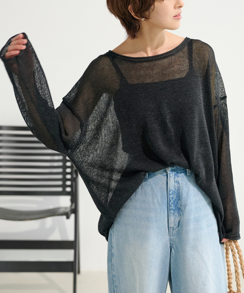 JOURNAL STANDARD relume PEリネンルーズプルオーバー