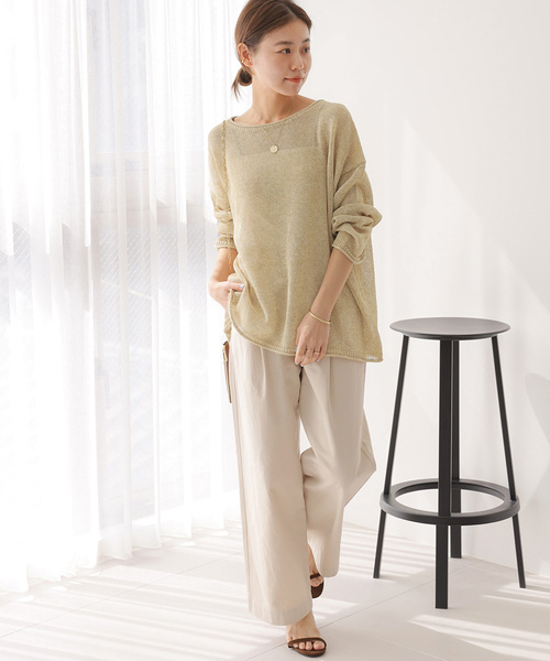 JOURNAL STANDARD relume PEリネンルーズプルオーバーb JOURNAL STANDARD relume PEリネンルーズプルオーバー