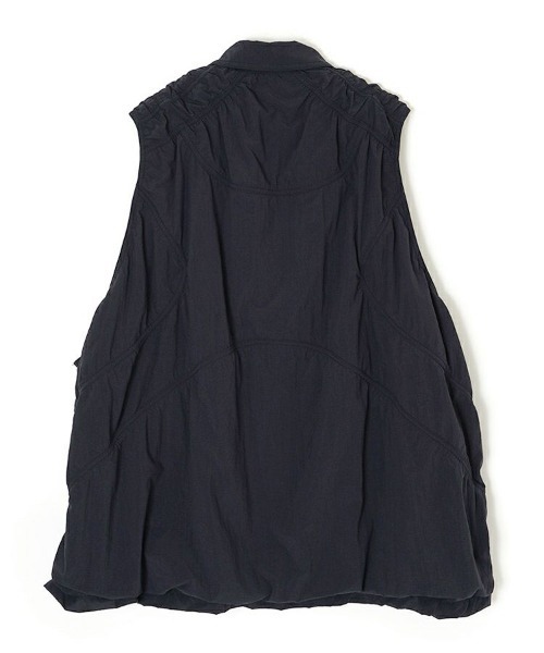 FACETASM（ファセッタズム）の「【FACETASM】PATCHWORK VEST / ネイビー [NAT-JK-M03]（ベスト・メンズ・ネイビー・4）」の4枚目の写真
