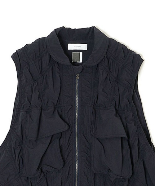 FACETASM（ファセッタズム）　レイヤードベスト　4（Mサイズ） カーキ FACETASM（ファセッタズム） レイヤードベスト 4（Mサイズ） カーキ