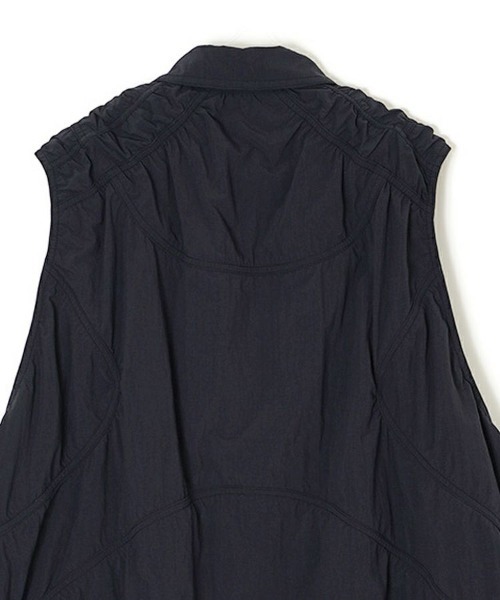 セール】【FACETASM】PATCHWORK VEST / ネイビー [NAT-JK-M03]（ベスト