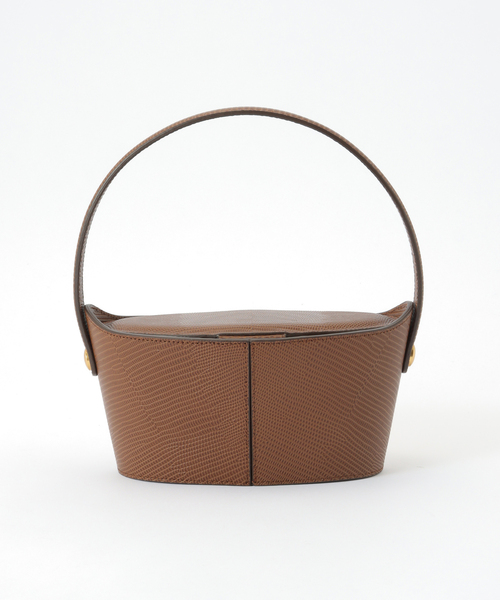 La TOTALITE(ラトータリテ)の「nuer/ニューイ Pot tote bag(ハンドバッグ・レディース・ブラック/ブラウン・FREE)」の4枚目の写真