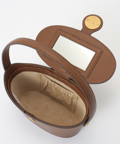 La TOTALITE(ラトータリテ)の「nuer/ニューイ Pot tote bag(ハンドバッグ・レディース・ブラック/ブラウン・FREE)」の6枚目の写真