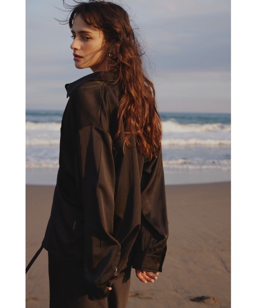 セール】Satin Shirt /サテンシャツ（シャツ/ブラウス）｜ALEXIA