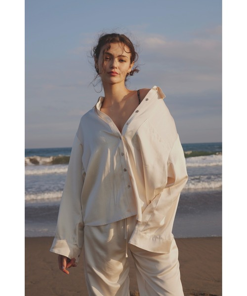 ALEXIA STAM サテンパンツ ALEXIA STAM パンツ Satin Pants/ サテンパンツ レディース