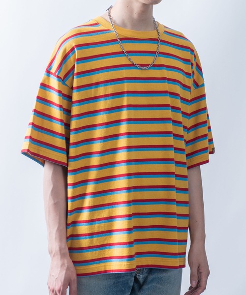 Tシャツ・カットソー Layered Short Sleeve T-Shirt 別注 LAYERD SHORT SLEEVE T-SHIRT(1 WHITE): NVRFRGT: MENS
