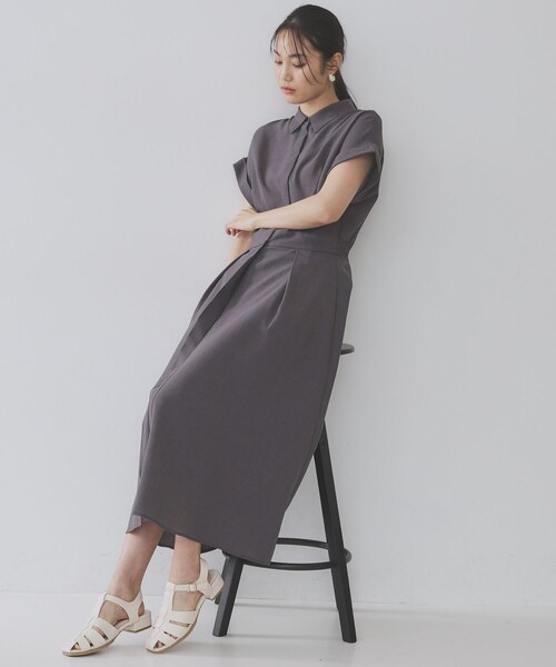 OPAQUE.CLIP（オペークドットクリップ）の「スクエアトゥグルカサンダル（サンダル・レディース・アイボリー/ブラック・03/02）」の13枚目の写真