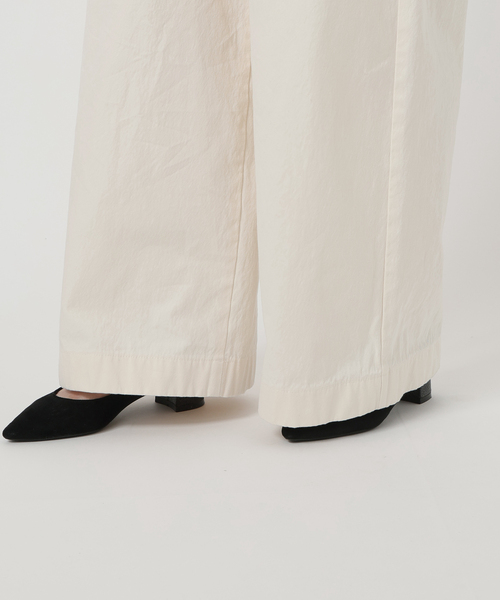 FRAMeWORK（フレームワーク）の「≪追加≫TUCK CHINO パンツ2（チノパンツ・レディース・ベージュ/ホワイト・40/38/36）」の10枚目の写真