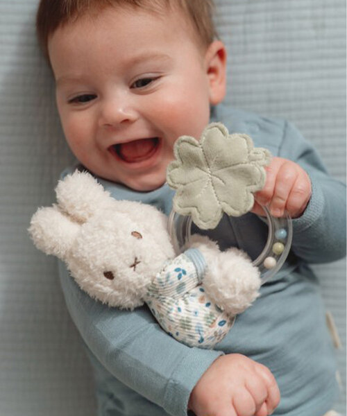 BIRTHDAY BAR（バースデイバー）の「【MIFFY　ミッフィー】 x Little Dutch リングラトル（ベビーギフト・キッズ・ブルー/ピンク・0）」の10枚目の写真