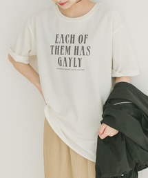 ITEMS URBANRESEARCH | カットジョーゼットロゴTシャツ(Tシャツ/カットソー)