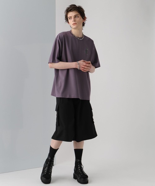 HARE（ハレ）の「【一部カラーSET UP対応】ワイドカーゴショーツ(HARE)（カーゴパンツ・メンズ・ブラック/グレー系その他・FREE）」の7枚目の写真