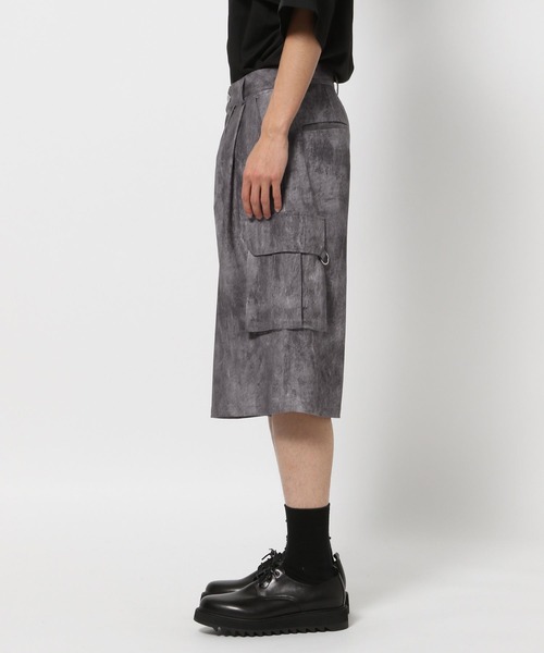 HARE（ハレ）の「【一部カラーSET UP対応】ワイドカーゴショーツ(HARE)（カーゴパンツ・メンズ・ブラック/グレー系その他・FREE）」の13枚目の写真