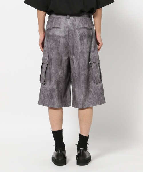 HARE（ハレ）の「【一部カラーSET UP対応】ワイドカーゴショーツ(HARE)（カーゴパンツ・メンズ・ブラック/グレー系その他・FREE）」の14枚目の写真
