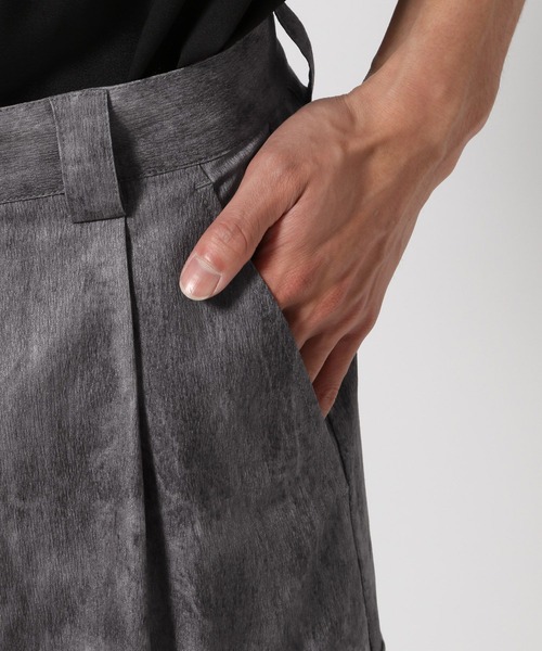 HARE（ハレ）の「【一部カラーSET UP対応】ワイドカーゴショーツ(HARE)（カーゴパンツ・メンズ・ブラック/グレー系その他・FREE）」の16枚目の写真