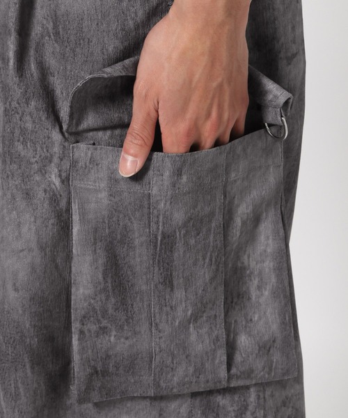 HARE（ハレ）の「【一部カラーSET UP対応】ワイドカーゴショーツ(HARE)（カーゴパンツ・メンズ・ブラック/グレー系その他・FREE）」の17枚目の写真