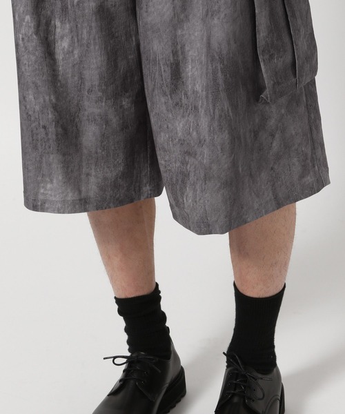 HARE（ハレ）の「【一部カラーSET UP対応】ワイドカーゴショーツ(HARE)（カーゴパンツ・メンズ・ブラック/グレー系その他・FREE）」の18枚目の写真