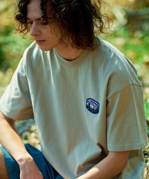【RAGGED MOUNTAIN：ラギットマウンテン】ワンポイントロゴTシャツ 半袖 オーバーサイズ
