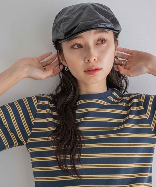 JEANASIS（ジーナシス）の「レトロボーダーチビTEE/414166（Tシャツ/カットソー・レディース・レッド系その他/ネイビー系・FREE）」の7枚目の写真