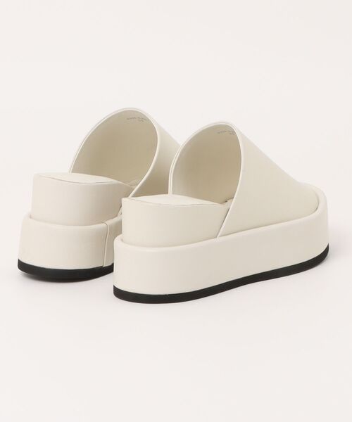 JVAM（ジェーヴィエーエム）の「【JVAM】厚底ウエッジミュールサンダル(E52505)（サンダル・レディース・ブラック/アイボリー・36/37/38/39/35）」の3枚目の写真