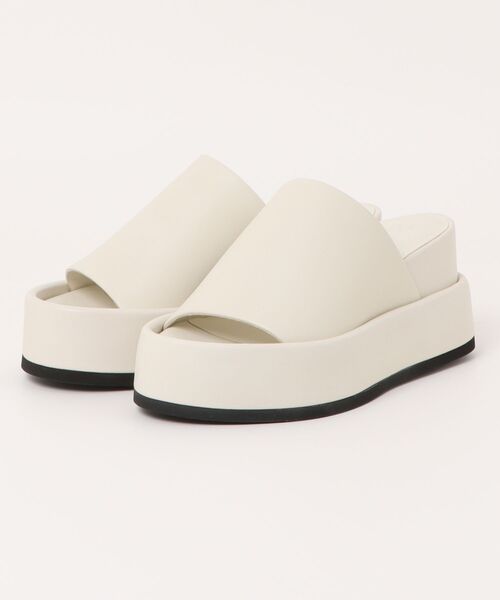 JVAM（ジェーヴィエーエム）の「【JVAM】厚底ウエッジミュールサンダル(E52505)（サンダル・レディース・ブラック/アイボリー・36/37/38/39/35）」の9枚目の写真