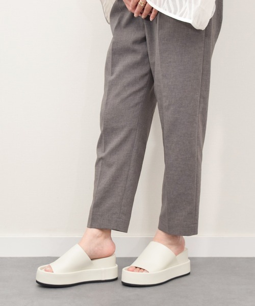 JVAM（ジェーヴィエーエム）の「【JVAM】厚底ウエッジミュールサンダル(E52505)（サンダル・レディース・ブラック/アイボリー・36/37/38/39/35）」の8枚目の写真