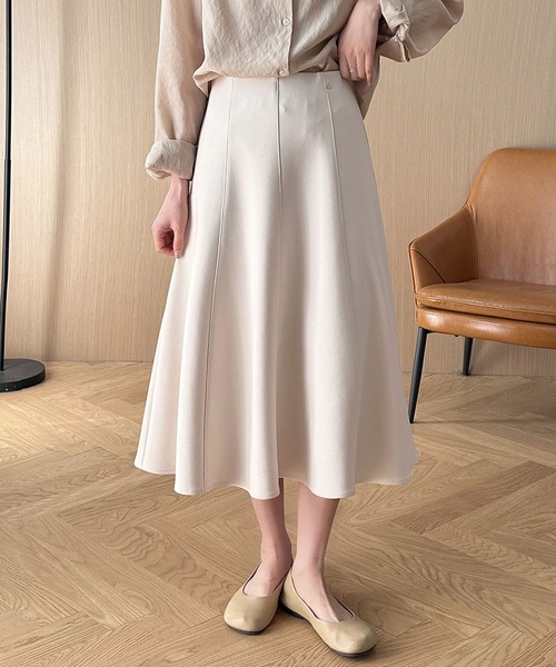 DECADE CLASSIC（ディケイド クラシック）の「Aラインフレアスカート（スカート・レディース・ブラック/オフホワイト・SMALL/MEDIUM）」の13枚目の写真