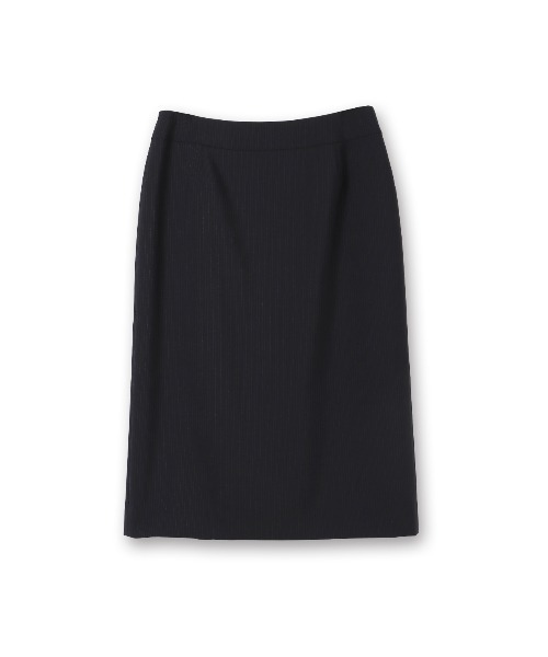 AOYAMA（アオヤマ）の「【洗える・防シワ・ストレッチ】美しく見せる！ベーシックタイトスカート/ネイビー/ストライプ｜通勤＆オフィス＆入卒＆セレモニー＆オケージョン｜セットアップ着用可・大きいサイズあり｜（スーツスカート・レディース・ネイビー・11号/9号/13号/7号/15号/5号/17号）」の10枚目の写真