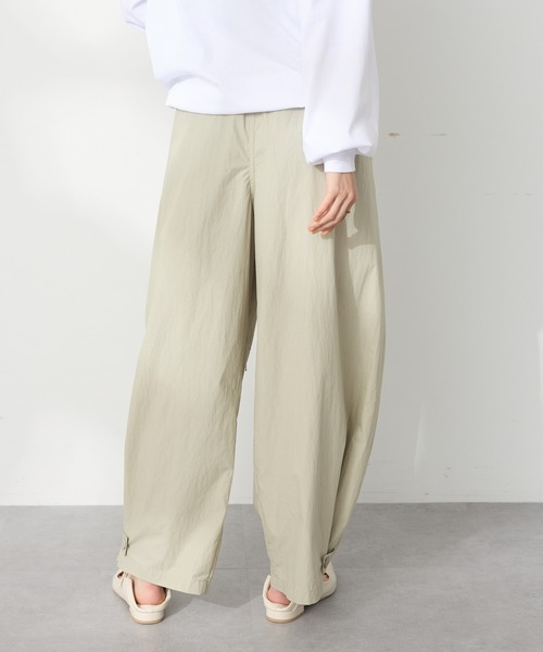 CRAFT STANDARD BOUTIQUE（クラフトスタンダードブティック）の「パラシュートカーゴパンツ（カーゴパンツ・レディース・オレンジ/ベージュ/ブラック・M/L）」の7枚目の写真