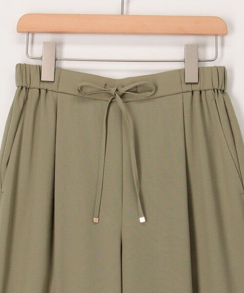 NOLLEY'S LIGHT(ノーリーズライト)の「リサイクルイージーケア ワイドパンツ(その他パンツ・レディース・オリーブ/ブラック/ネイビー・38/36)」の14枚目の写真