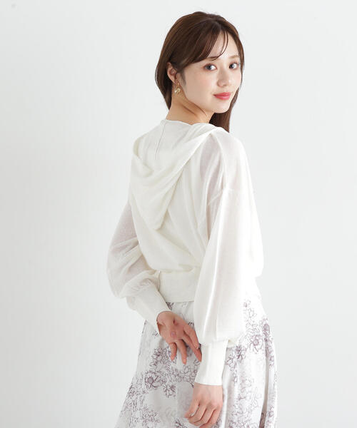 PROPORTION シアーニットパーカーアンサンブル プロポーションボディドレッシング PROPORTION BODY DRESSING