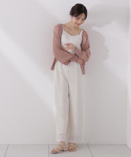 パーカー シアーニットパーカーアンサンブル / 1215170511 レディース PROPORTION BODY DRESSING パーカー シアーニットパーカー