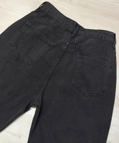 NANEA（ナネア）の「ウエストホックデニムパンツ（デニムパンツ・レディース・ネイビー/ブラック/ブルー・SMALL/MEDIUM/LARGE/X-LARGE）」の5枚目の写真