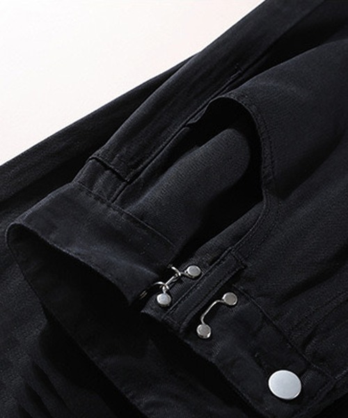 NANEA（ナネア）の「ウエストホックデニムパンツ（デニムパンツ・レディース・ネイビー/ブラック/ブルー・SMALL/MEDIUM/LARGE/X-LARGE）」の10枚目の写真