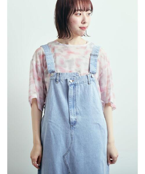 SM2（エスエムツー）の「タイダイシアーTブラウス（シャツ/ブラウス・レディース・ブルー/ピンク/ベージュ・F）」の18枚目の写真