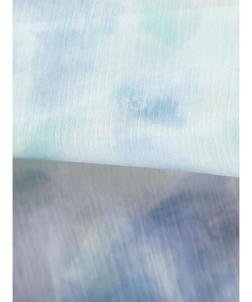 SM2（エスエムツー）の「タイダイシアーTブラウス（シャツ/ブラウス・レディース・ブルー/ピンク/ベージュ・F）」の6枚目の写真