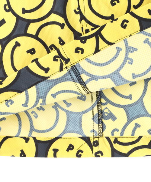 パーリーゲイツ　バナナPG SMILE柄Peストレッチドビースカート PEARLY GATES】バナナPG SMILE柄Peストレッチドビースカート