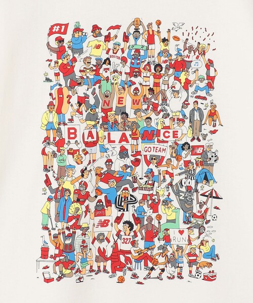 NEW BALANCE（ニューバランス）の「New Balance（ニューバランス）半袖プリントTシャツ（Tシャツ/カットソー・メンズ・その他・M/L/XL）」の8枚目の写真
