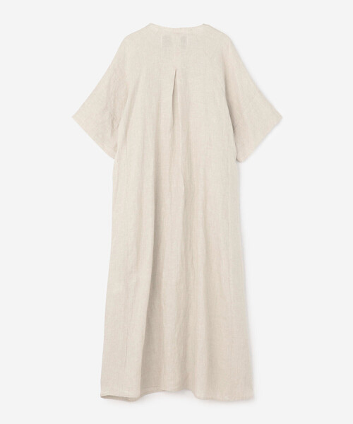 TICCA(ティッカ)の「TICCA | リネン フレアスリーブワンピース WOMEN(ワンピース・レディース・ベージュ/ブラック・F)」の4枚目の写真
